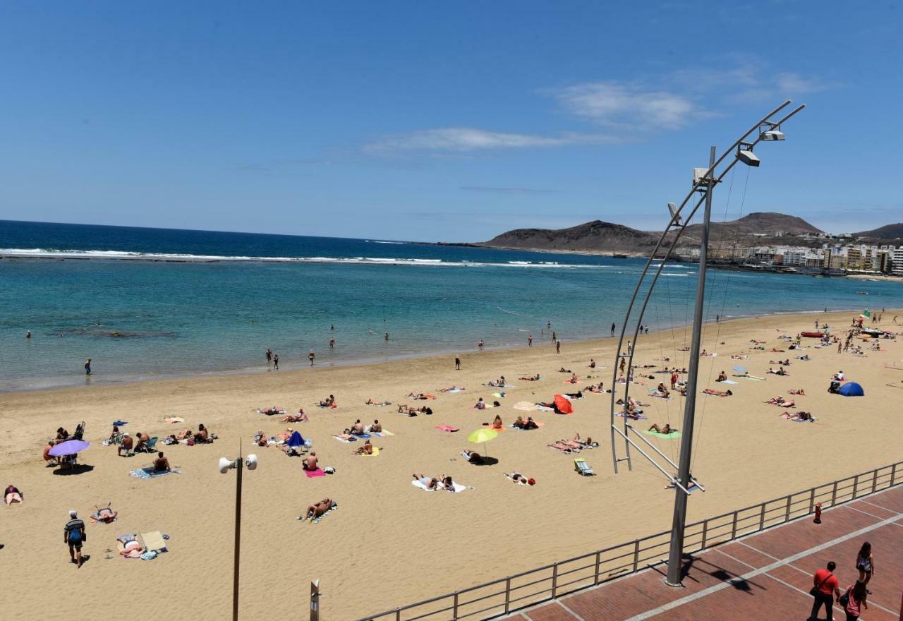 Apartamento Primera Linea Playa De Las Canteras Las Palmas de Gran Canaria Eksteriør billede